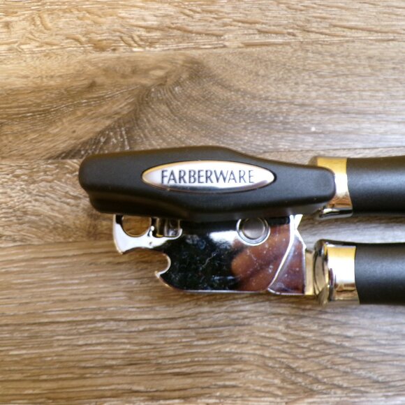 FARBERWARE Lot of 2: Can Opener & 1-1/4" Baller w/Black Handles & Chrome - Picture 7 of 12